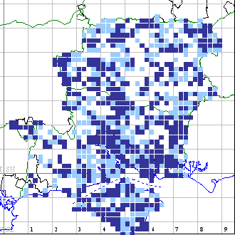 Common Blue distribution