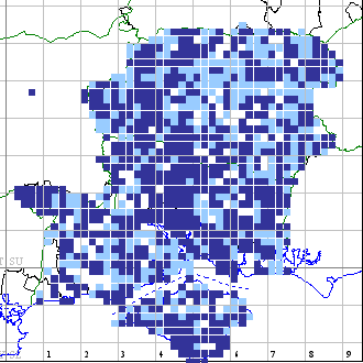 Peacock distribution